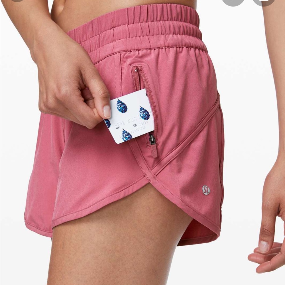 LULULEMON TRACKER SHORTS 4” in LUSH